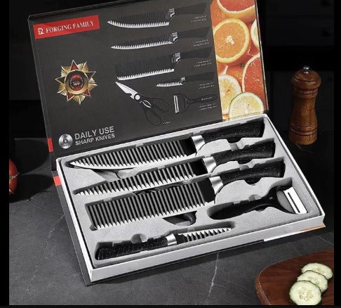 JUEGO DE CUCHILLOS 6 PIEZAS
